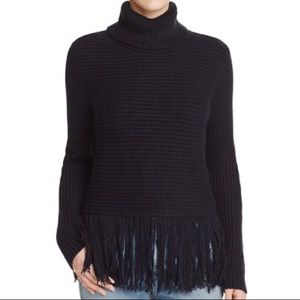 🆕 Michael Kors Black Sweater with Fringe